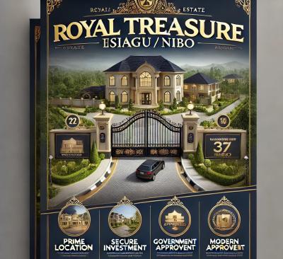 Royal Treasure Estate Isiagu/Nibo Estate Waiting Government Approved Layout